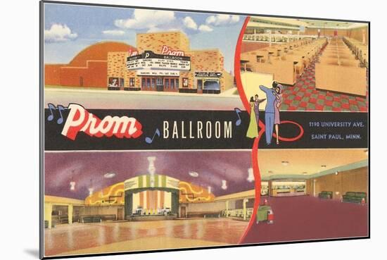 Prom Ballroom, St. Paul, Minnesota-null-Mounted Art Print