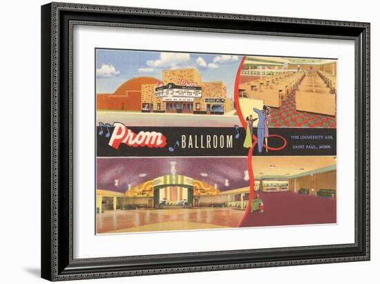 Prom Ballroom, St. Paul, Minnesota-null-Framed Art Print