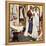 "Prom Dress", March 19,1949-Norman Rockwell-Framed Premier Image Canvas