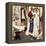 "Prom Dress", March 19,1949-Norman Rockwell-Framed Premier Image Canvas