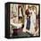 "Prom Dress", March 19,1949-Norman Rockwell-Framed Premier Image Canvas