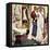 "Prom Dress", March 19,1949-Norman Rockwell-Framed Premier Image Canvas