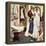 "Prom Dress", March 19,1949-Norman Rockwell-Framed Premier Image Canvas