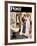 "Prom Dress" Saturday Evening Post Cover, March 19,1949-Norman Rockwell-Framed Giclee Print