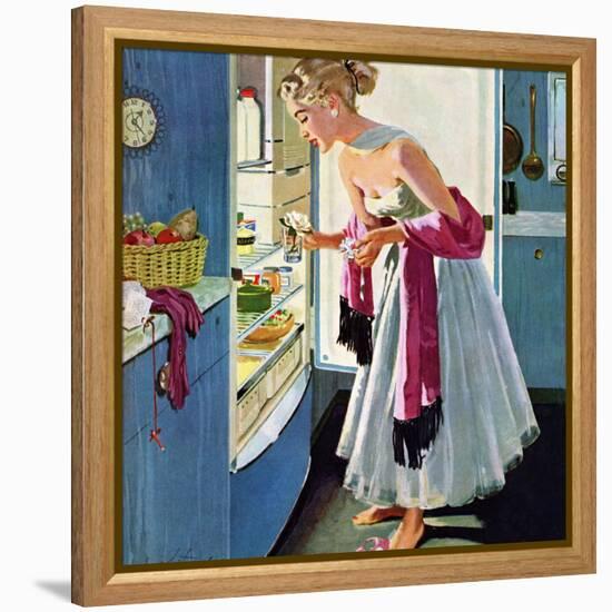 "Prom Momento", October 29, 1955-M. Coburn Whitmore-Framed Premier Image Canvas