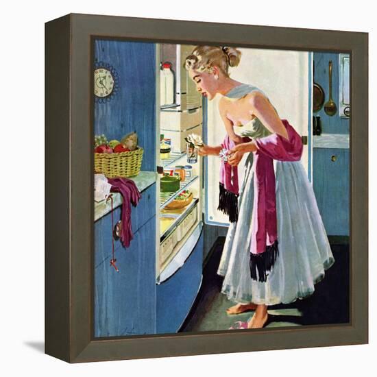 "Prom Momento", October 29, 1955-M. Coburn Whitmore-Framed Premier Image Canvas