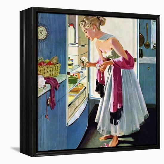 "Prom Momento", October 29, 1955-M. Coburn Whitmore-Framed Premier Image Canvas