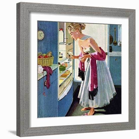 "Prom Momento", October 29, 1955-M. Coburn Whitmore-Framed Giclee Print