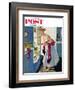 "Prom Momento" Saturday Evening Post Cover, October 29, 1955-M. Coburn Whitmore-Framed Giclee Print