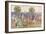 Promenade, 1914/15-Maurice Brazil Prendergast-Framed Giclee Print