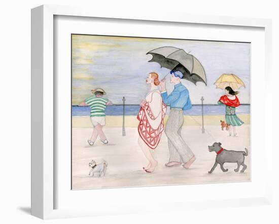 Promenade, 2018-Gillian Lawson-Framed Giclee Print