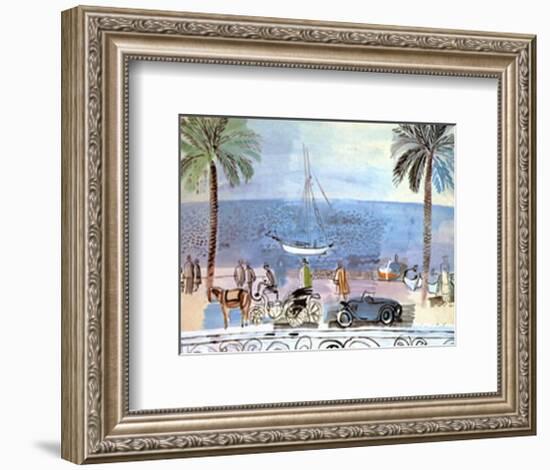 Promenade a Nice-Raoul Dufy-Framed Art Print