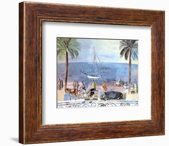 Promenade a Nice-Raoul Dufy-Framed Art Print