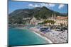 Promenade, Amalfi, Costiera Amalfitana (Amalfi Coast), UNESCO World Heritage Site, Campania-Frank Fell-Mounted Photographic Print