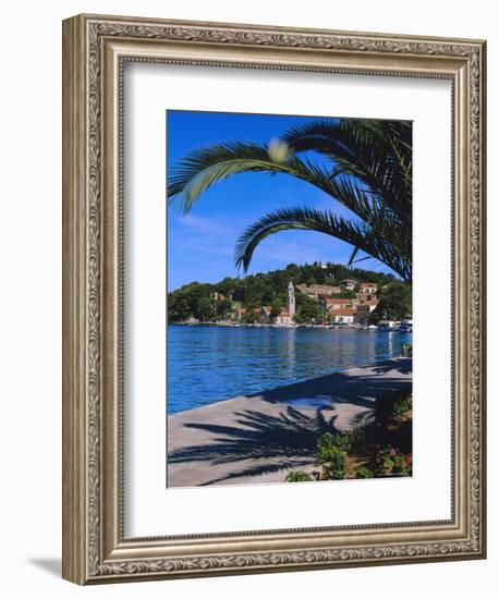 Promenade and Harbour, Cavtat, Croatia, Europe-Nelly Boyd-Framed Photographic Print