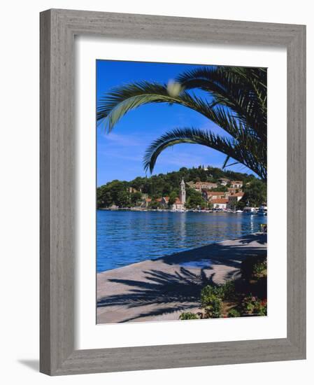 Promenade and Harbour, Cavtat, Croatia, Europe-Nelly Boyd-Framed Photographic Print