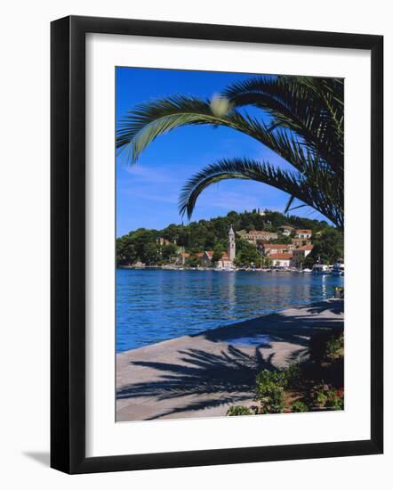 Promenade and Harbour, Cavtat, Croatia, Europe-Nelly Boyd-Framed Photographic Print