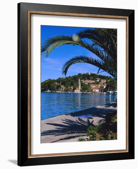 Promenade and Harbour, Cavtat, Croatia, Europe-Nelly Boyd-Framed Photographic Print