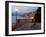 Promenade and Lake at Dusk, Bellagio, Lake Como, Lombardy, Italian Lakes, Italy, Europe-Frank Fell-Framed Photographic Print