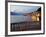 Promenade and Lake at Dusk, Bellagio, Lake Como, Lombardy, Italian Lakes, Italy, Europe-Frank Fell-Framed Photographic Print