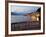 Promenade and Lake at Dusk, Bellagio, Lake Como, Lombardy, Italian Lakes, Italy, Europe-Frank Fell-Framed Photographic Print