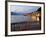 Promenade and Lake at Dusk, Bellagio, Lake Como, Lombardy, Italian Lakes, Italy, Europe-Frank Fell-Framed Photographic Print