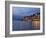 Promenade and Lake at Dusk, Bellagio, Lake Como, Lombardy, Italian Lakes, Italy, Europe-Frank Fell-Framed Photographic Print