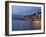 Promenade and Lake at Dusk, Bellagio, Lake Como, Lombardy, Italian Lakes, Italy, Europe-Frank Fell-Framed Photographic Print