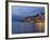 Promenade and Lake at Dusk, Bellagio, Lake Como, Lombardy, Italian Lakes, Italy, Europe-Frank Fell-Framed Photographic Print