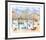 Promenade at the Square-Claude Tabet-Framed Collectable Print