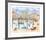 Promenade at the Square-Claude Tabet-Framed Collectable Print