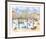 Promenade at the Square-Claude Tabet-Framed Collectable Print