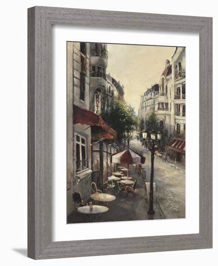 Promenade Cafe-Brent Heighton-Framed Art Print