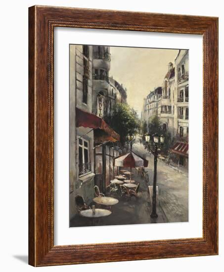 Promenade Cafe-Brent Heighton-Framed Art Print