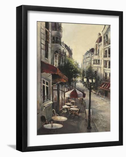 Promenade Cafe-Brent Heighton-Framed Art Print