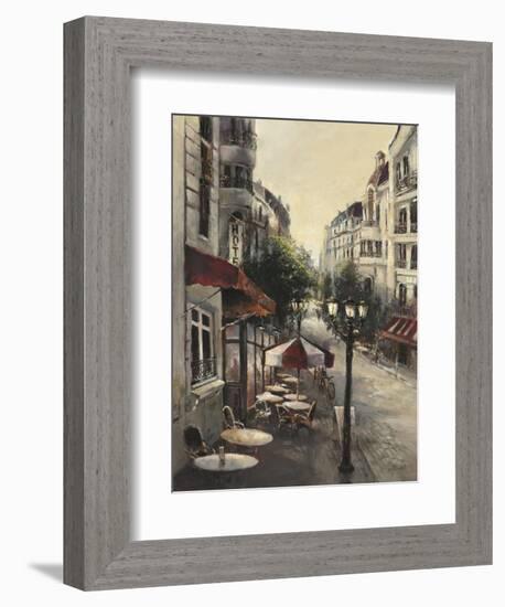 Promenade Cafe-Brent Heighton-Framed Art Print