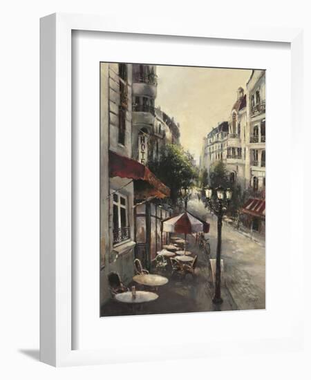 Promenade Cafe-Brent Heighton-Framed Art Print