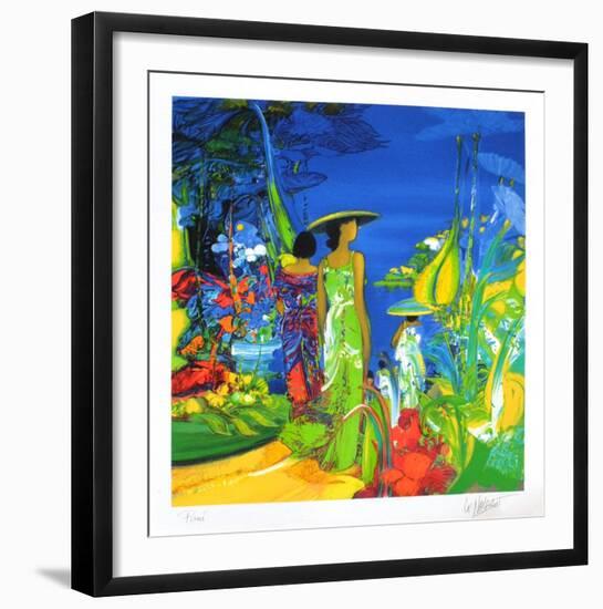 Promenade d'été-Gérard Le Nalbaut-Framed Limited Edition