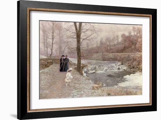 Promenade d'Hiver-Marie Francois Firmin-Girard-Framed Giclee Print