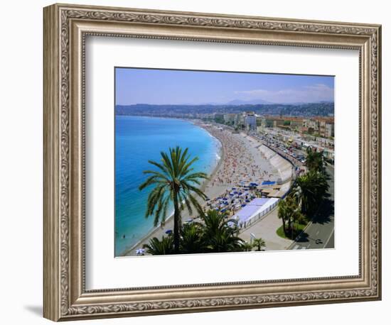 Promenade Des Anglais, Nice, Cote d'Azur, Alpes-Maritimes, Provence, France, Europe-Roy Rainford-Framed Photographic Print