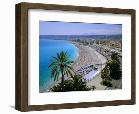 Promenade Des Anglais, Nice, Cote d'Azur, Alpes-Maritimes, Provence, France, Europe-Roy Rainford-Framed Photographic Print