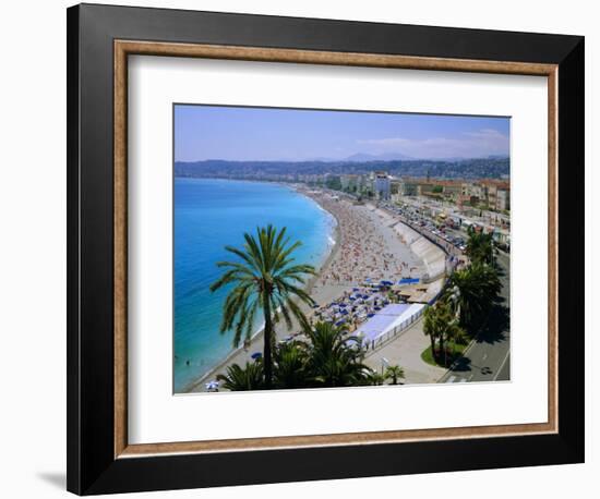 Promenade Des Anglais, Nice, Cote d'Azur, Alpes-Maritimes, Provence, France, Europe-Roy Rainford-Framed Photographic Print