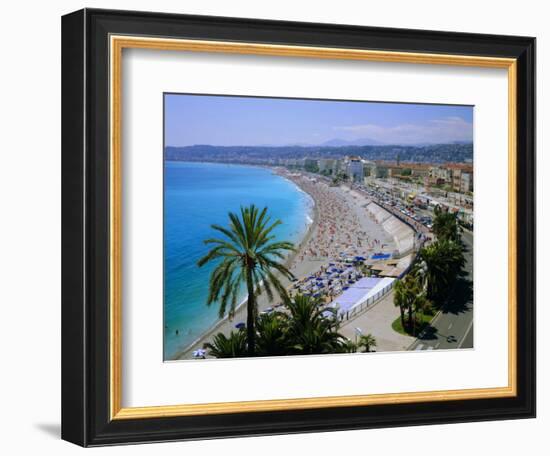 Promenade Des Anglais, Nice, Cote d'Azur, Alpes-Maritimes, Provence, France, Europe-Roy Rainford-Framed Photographic Print