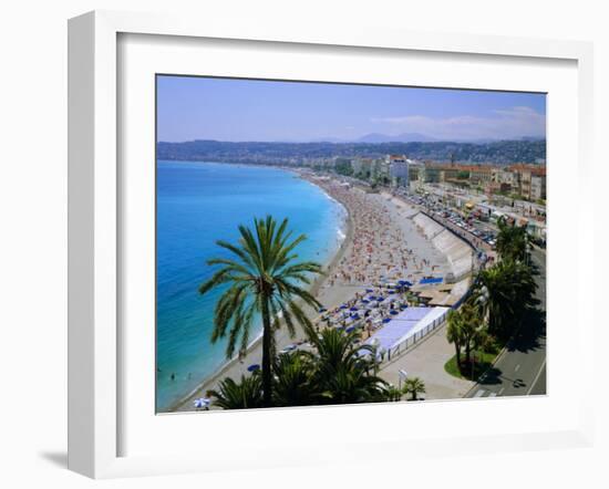 Promenade Des Anglais, Nice, Cote d'Azur, Alpes-Maritimes, Provence, France, Europe-Roy Rainford-Framed Photographic Print