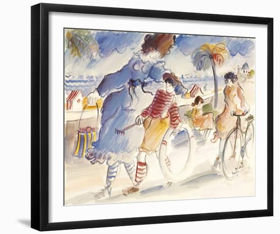 Promenade des Anglais-Michel Boulet-Framed Giclee Print