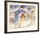 Promenade des Anglais-Michel Boulet-Framed Giclee Print