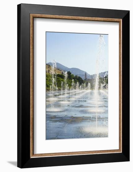 Promenade du Paillon, Nice, Alpes-Maritimes, Cote d'Azur, Provence, French Riviera, France, Mediter-Fraser Hall-Framed Photographic Print