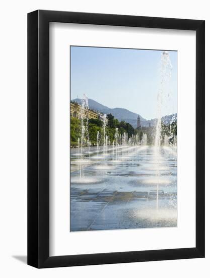 Promenade du Paillon, Nice, Alpes-Maritimes, Cote d'Azur, Provence, French Riviera, France, Mediter-Fraser Hall-Framed Photographic Print