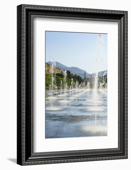 Promenade du Paillon, Nice, Alpes-Maritimes, Cote d'Azur, Provence, French Riviera, France, Mediter-Fraser Hall-Framed Photographic Print