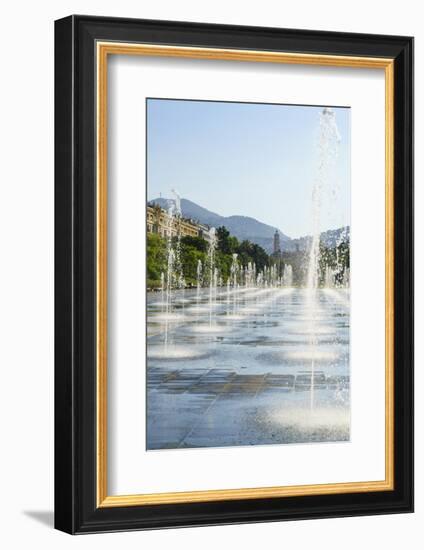 Promenade du Paillon, Nice, Alpes-Maritimes, Cote d'Azur, Provence, French Riviera, France, Mediter-Fraser Hall-Framed Photographic Print